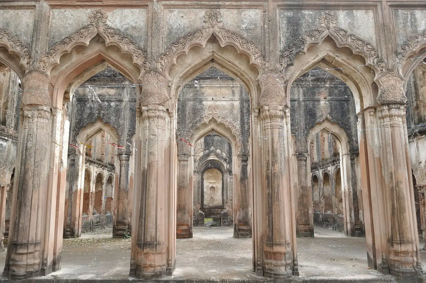 Imambara inside the Residency Lucknow Uttar Pradesh
