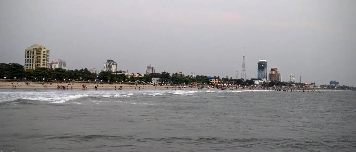 Kozhikode Beach Coastline
