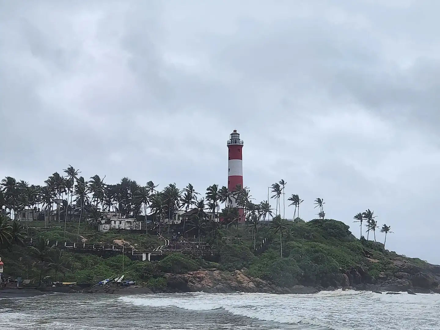 Lighthouse at Kovalam Beach, Thiruvananthapuram