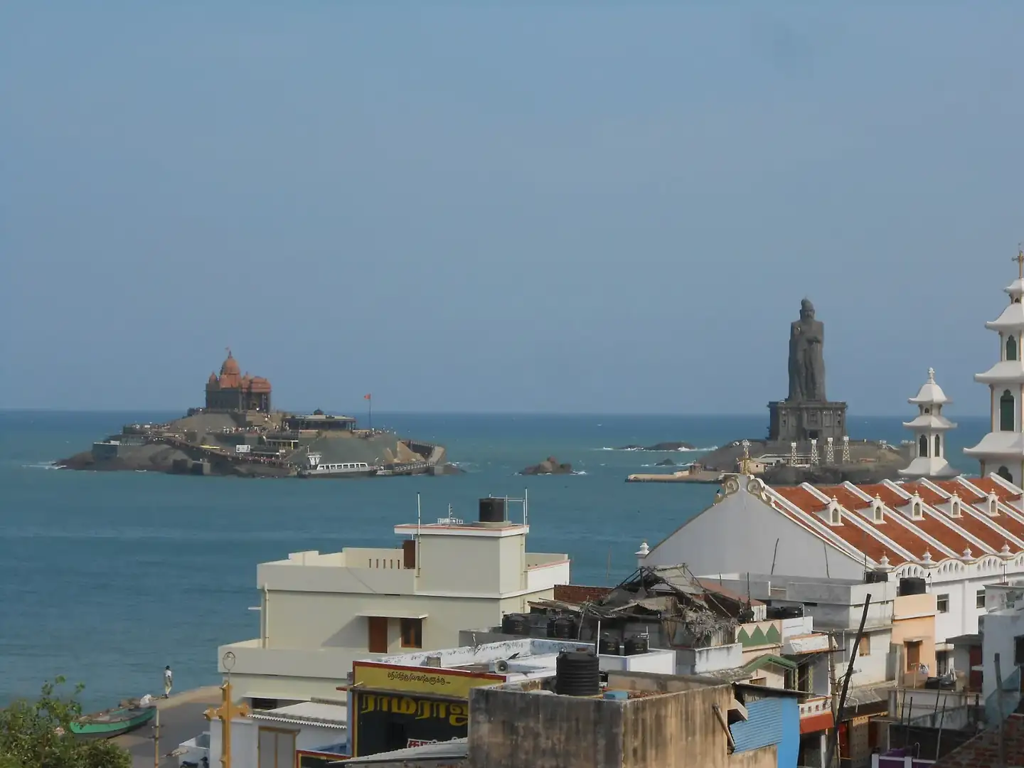 Vivekananda rock Memorial and Thiruvalluvar Statue