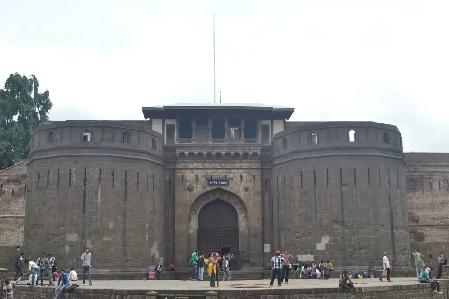 The entrance of Shaniwar Wada