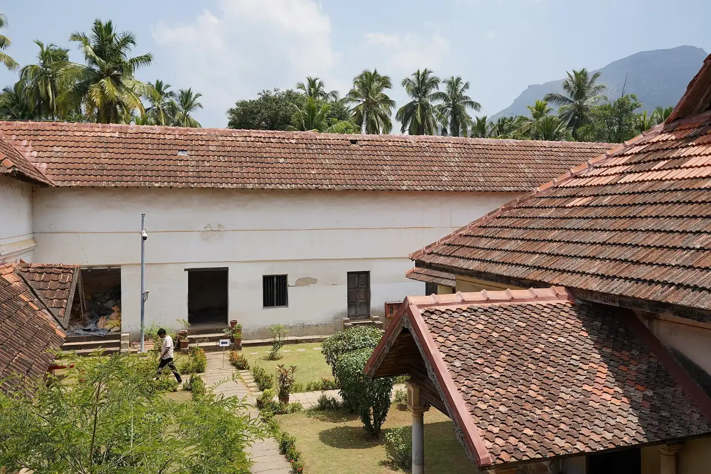Interior Courtyard Padmanabhapuram Palace
