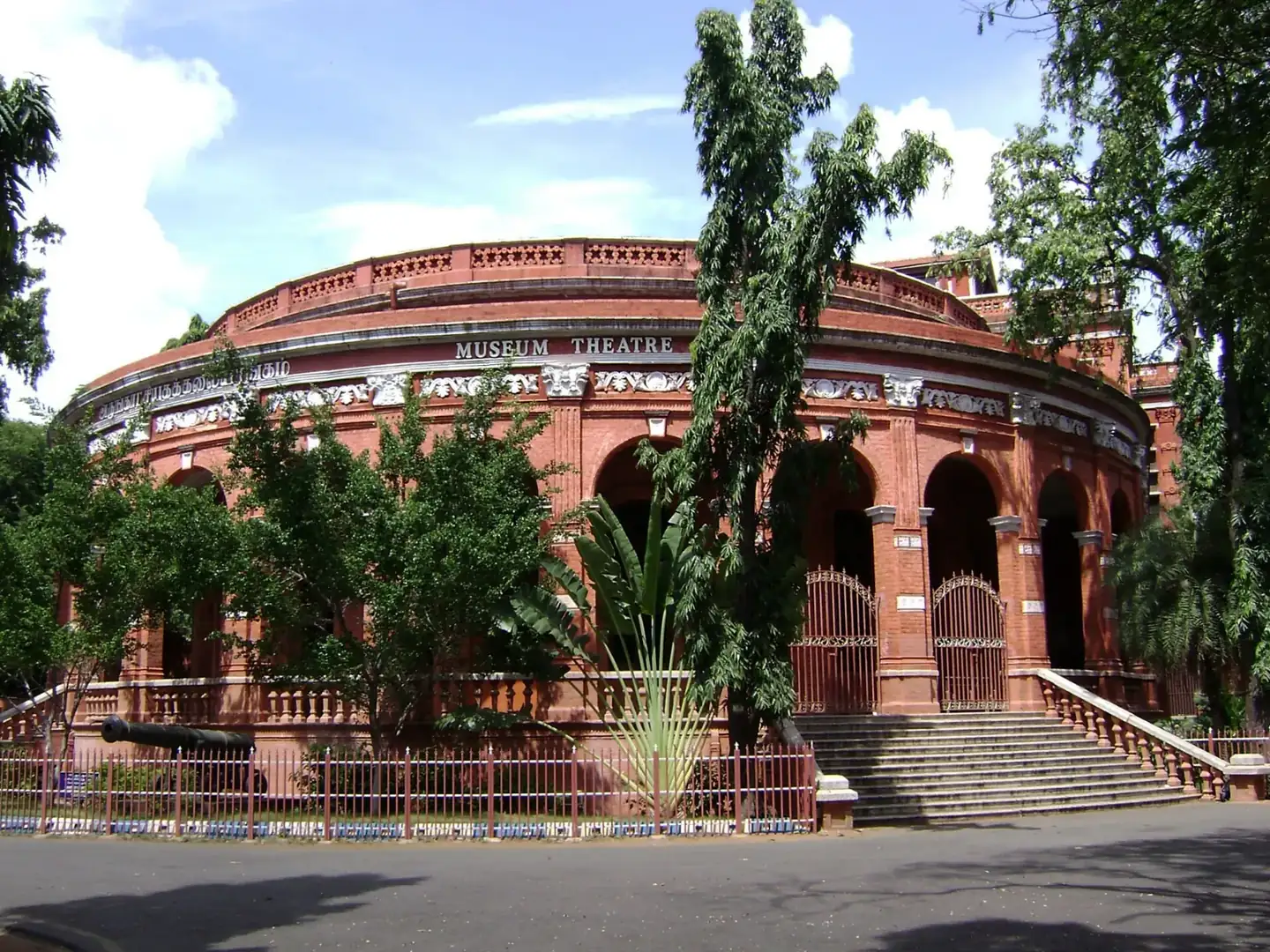 Madras museum theatre in October