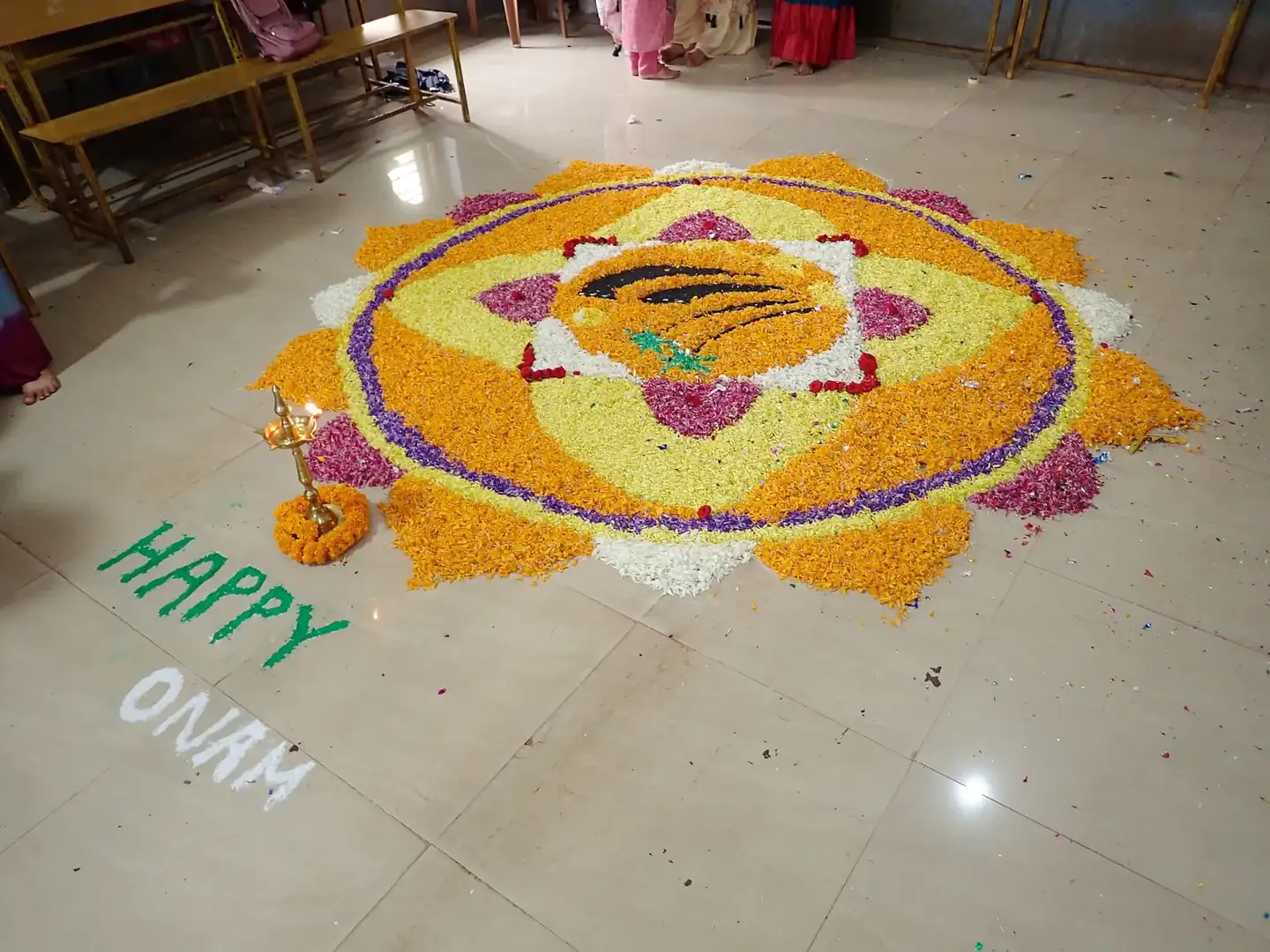 Onam Pookalam Kasaragod