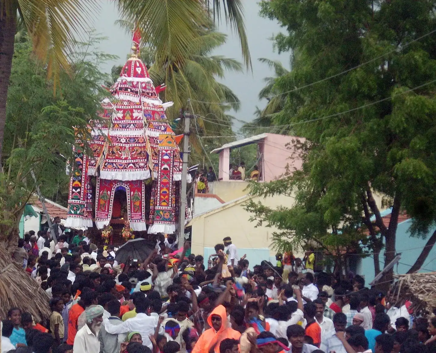 Temple car, salem district, Tamil