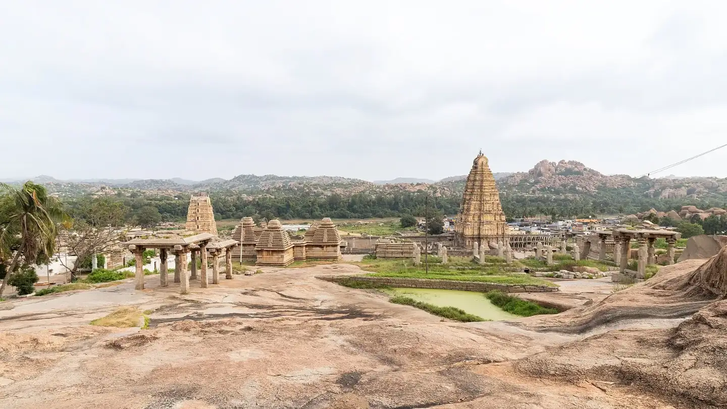 Complex of Virupaksha Temple, Hampi