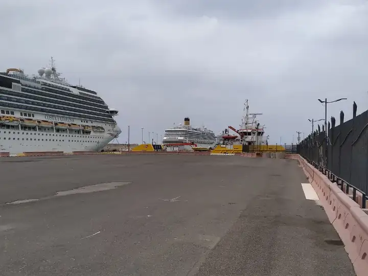 Port of Civitavecchia in 2021.05