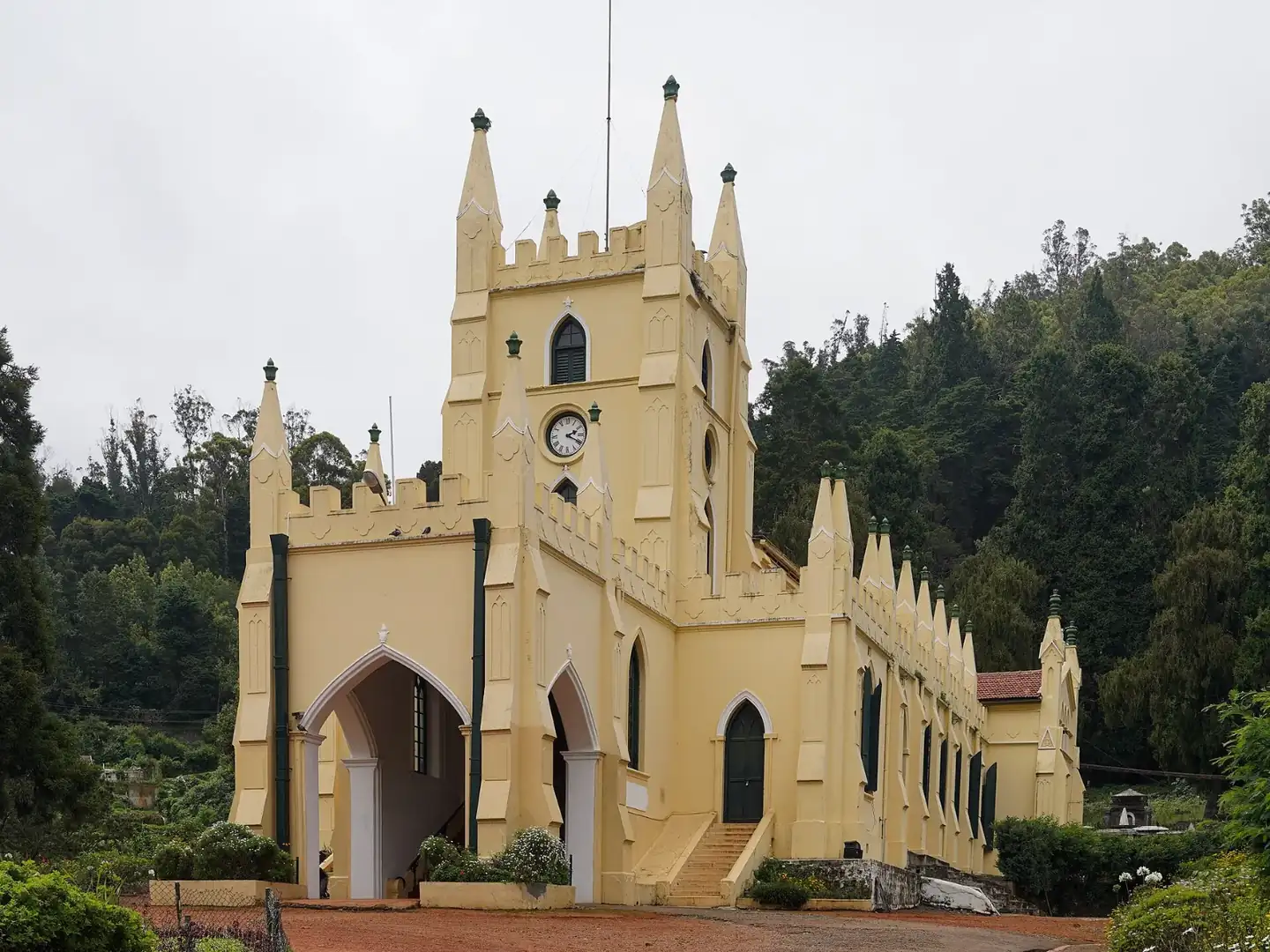 Front Right Stephens Church Ooty