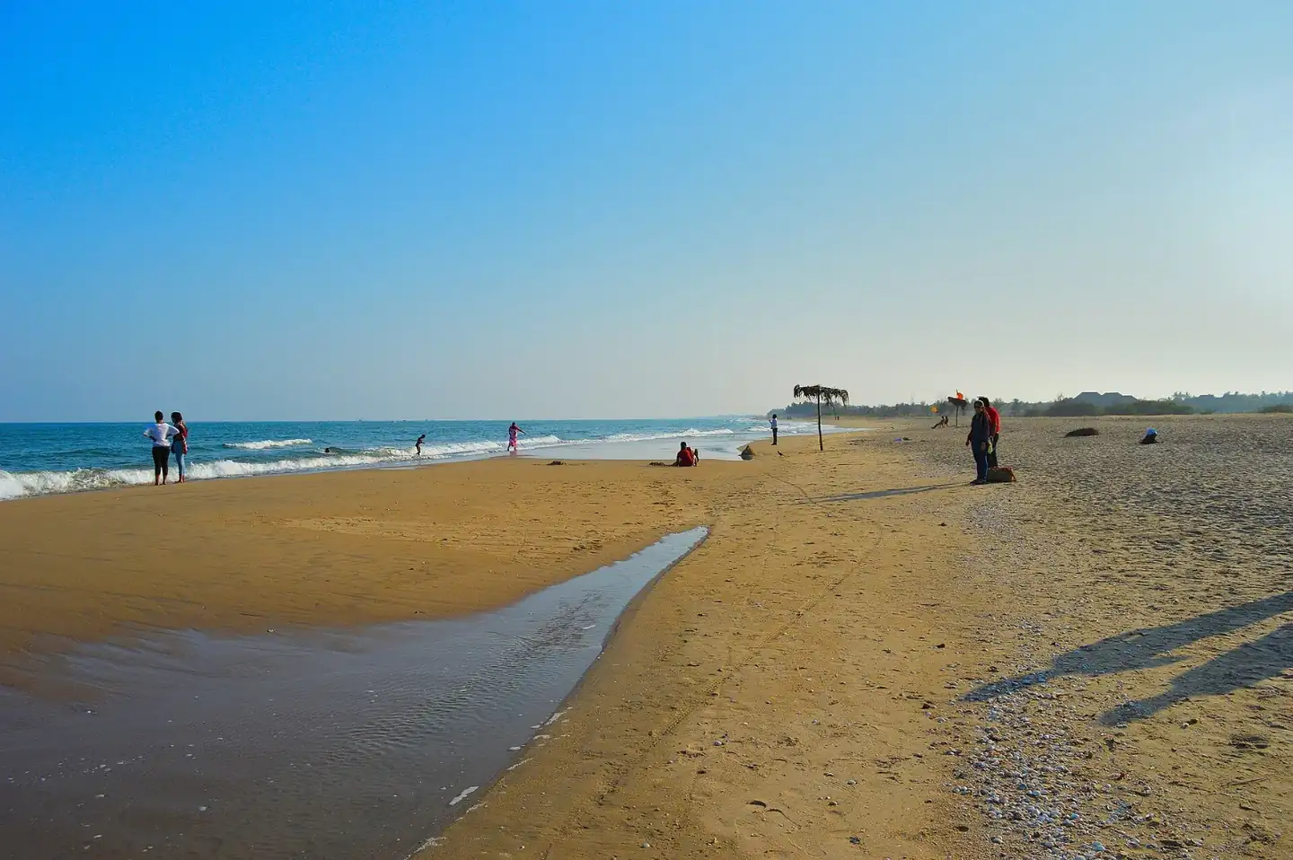 Paradise beach in pondicherry