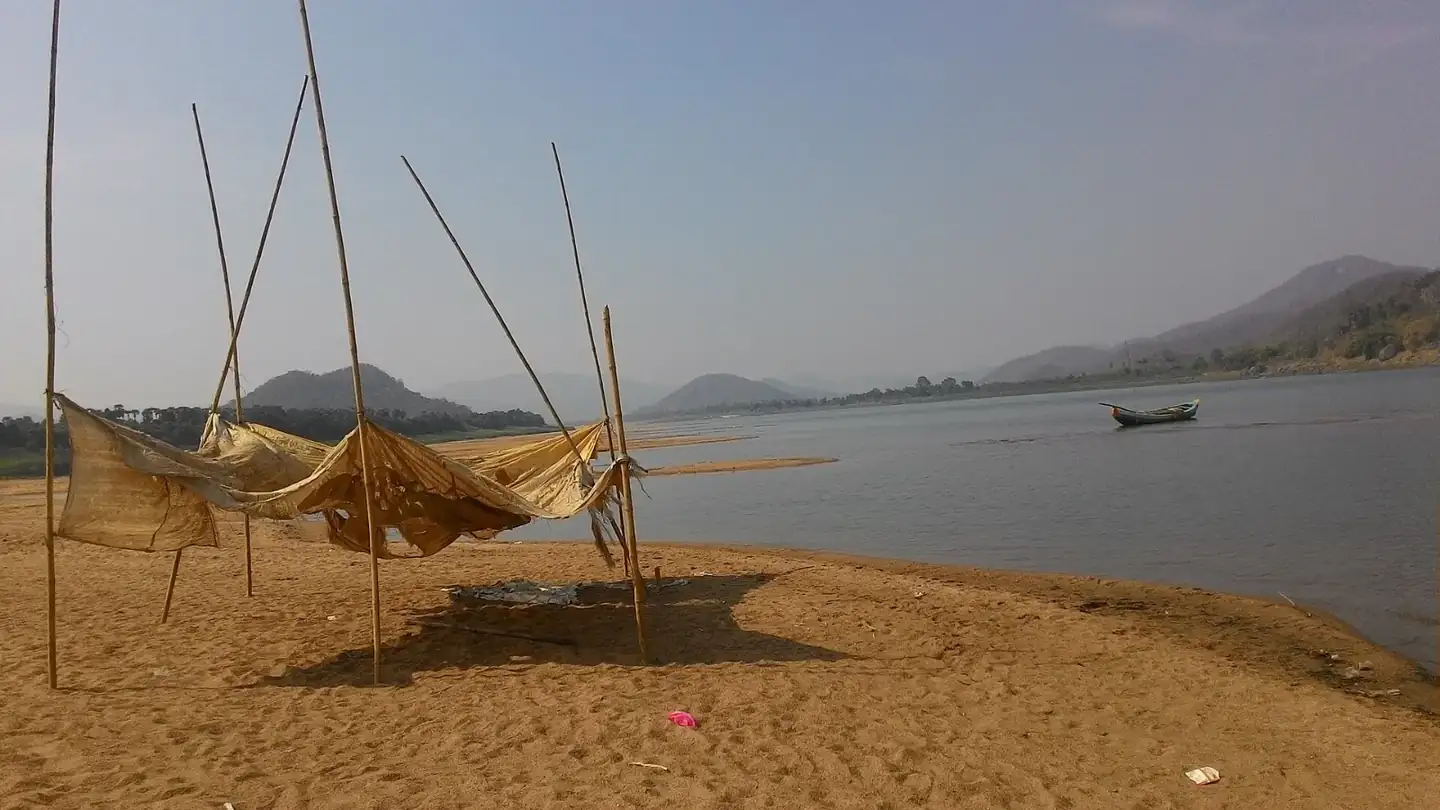 Godavari River and Papi Hills