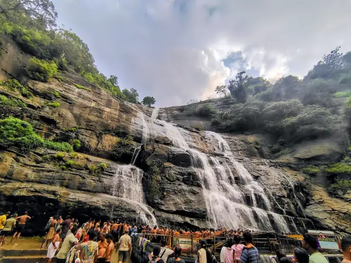 Courtallam Main waterfall